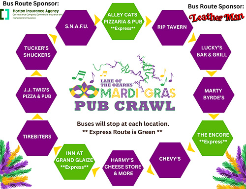2025 Pub Crawl bus route map (PDF)